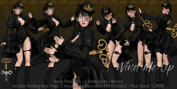 [piXit] Wind Me Up - Pose Pack