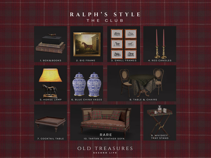 OLD TREASURES - RALPH'S STYLE Gacha Fatpack  (wear me)