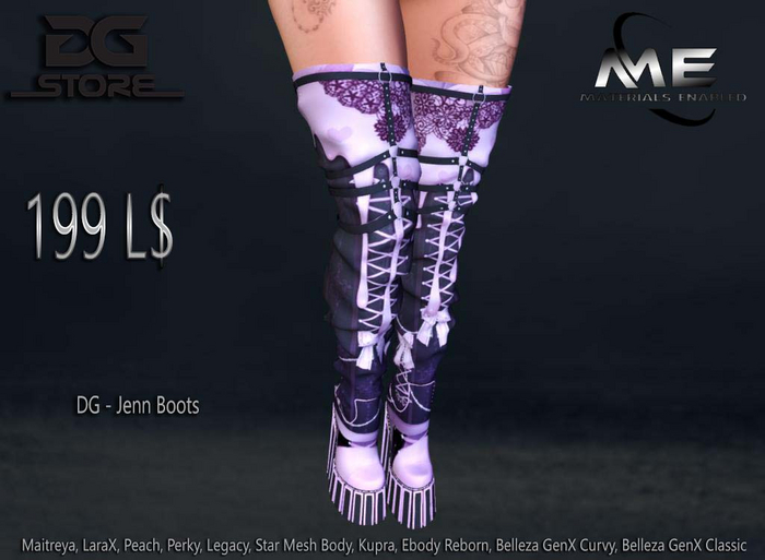 DG - Jenn Boots - DEMO - DEMO