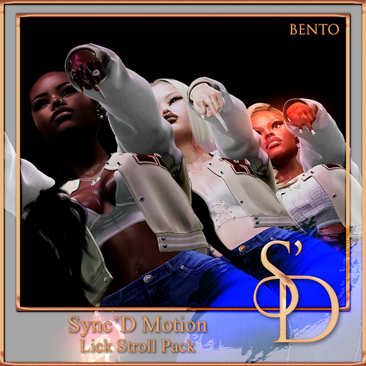 Sync'D Motion - Lick Stroll Pack (bento)