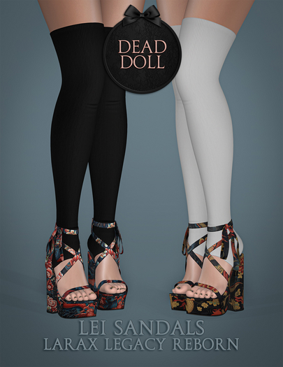 DEAD DOLL - Lei Sandals - Fatpack DEMO