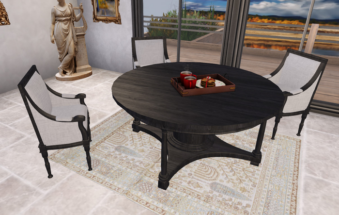 Victorian Elegance Dining Set