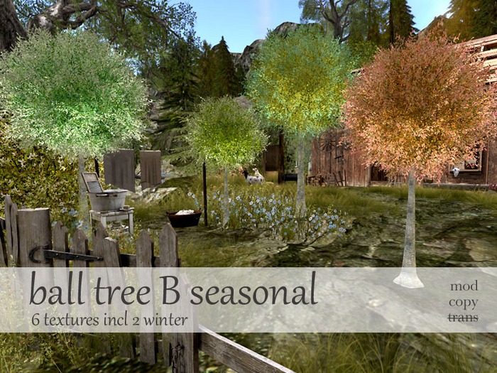 Samsa . ball tree B all seasons mk V2 - single colors available inworld