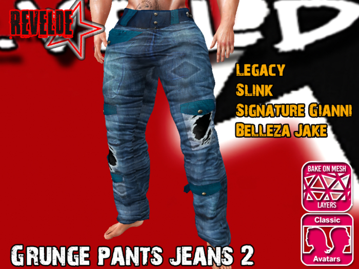 BOLSA REVELDE Grunge pants jeans 2