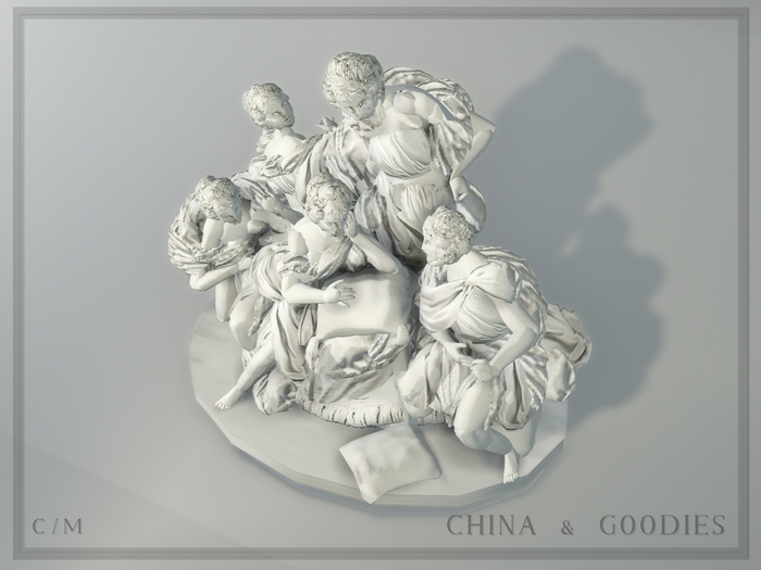 Biscuit Groupe "Telemachus and Calypso" -C&G-