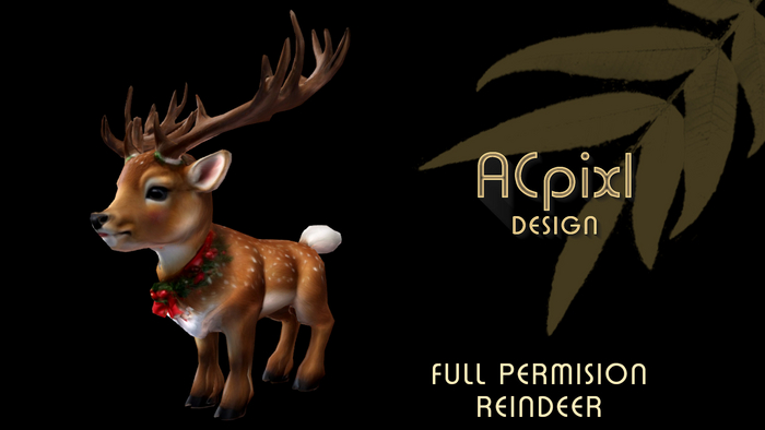 Christmas Deer-Cute