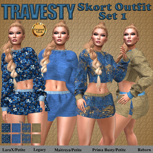 Travesty Skort Outfit Set 1