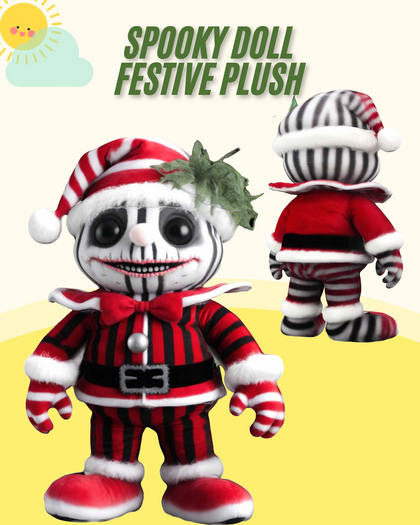 (AL) spooky doll festive