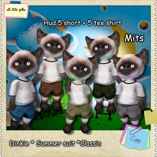Dinkie Mits Summer suit classic