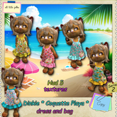 Dinkie * coquette playa * dress with hud serie 2