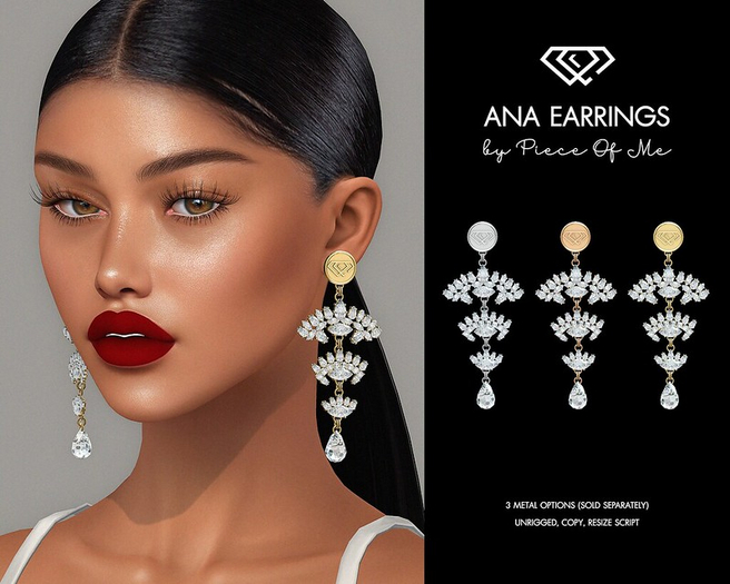 [POM] Ana Earrings (Fatpack)