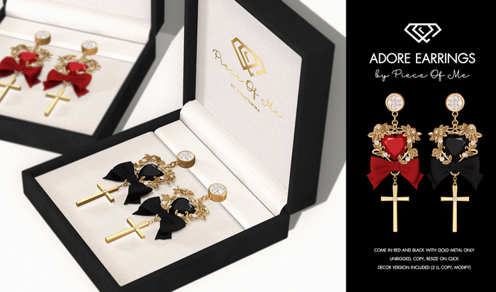 [POM] Adore Earrings (Fatpack)