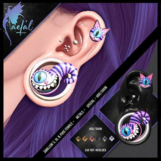 FaeTal - Ear 89- Swallow S,XL & Pixie  Female
