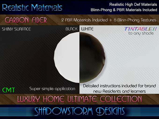 Carbon Fiber Materials Pack