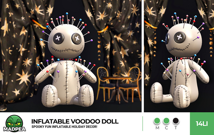 MadPea Inflatable Voodoo Doll