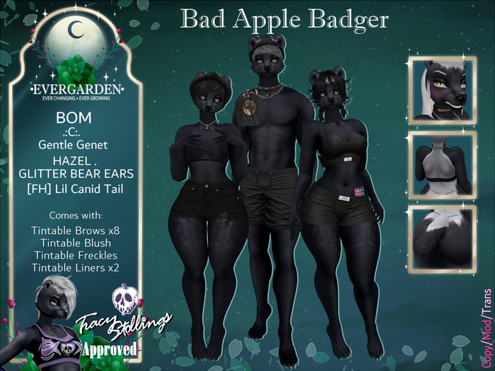 -Evergarden- Bad Apple Badger 