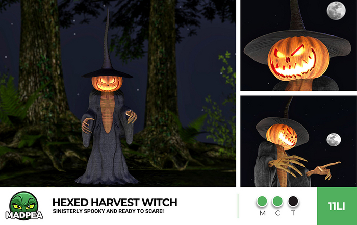 MadPea Hexed Harvest Witch