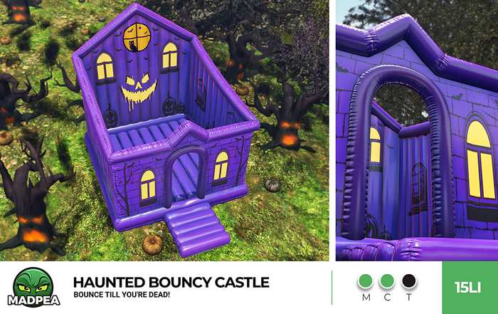 MadPea Haunted Bouncy Castle