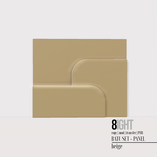 8 Batu - Panel BEIGE
