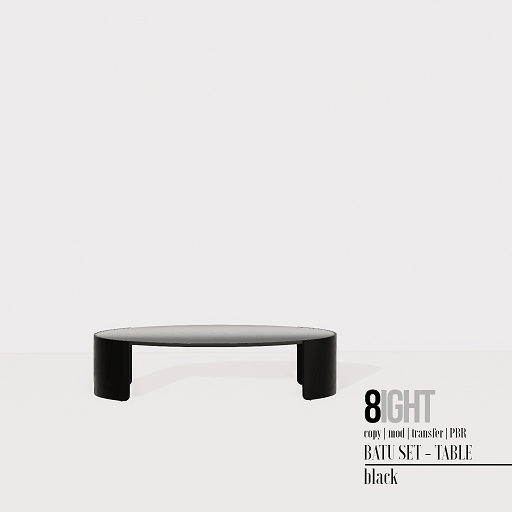 8 Batu - Coffee Table BLACK