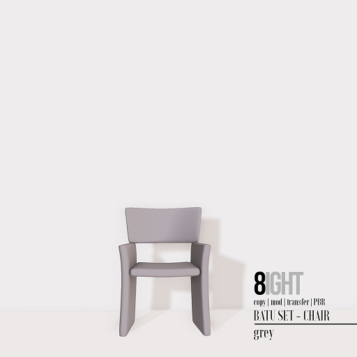 8 Batu - Chair GREY