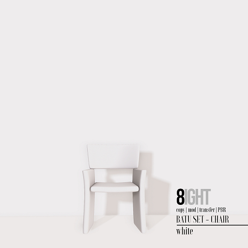 8 Batu - Chair WHITE