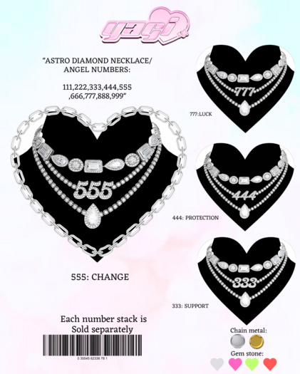 [YAGI] 111 CHAIN SET FATPACK
