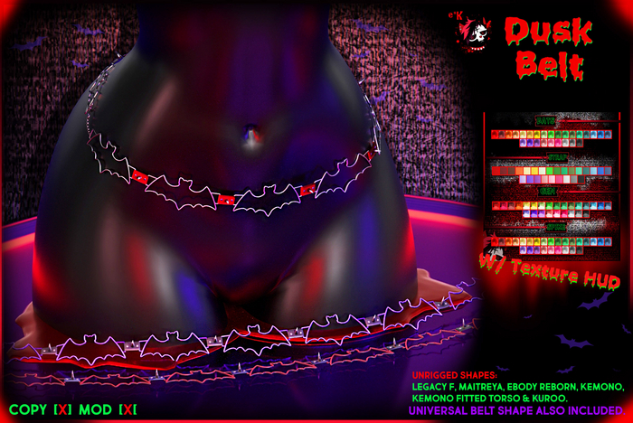 e*K Dusk Belt - [Unrigged]