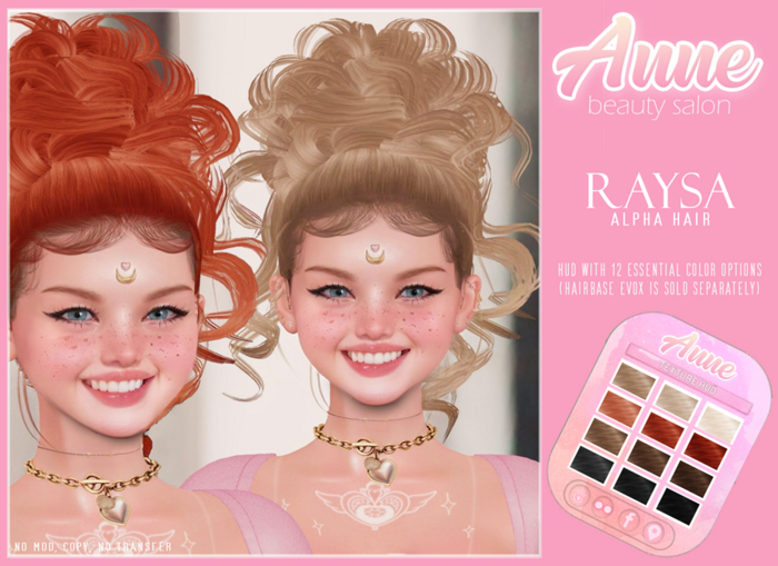 {Anne} - Raysa Alpha Hair - Essential Pack