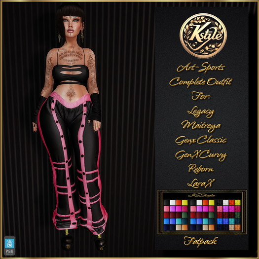 [K-Style] OUTFIT ART-SPORTS - FATPACK