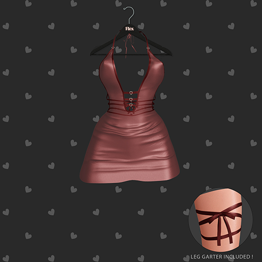 flex. Gigi dress - red 