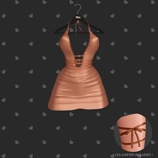 flex. Gigi dress - pumpkin