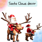 "MB" Santa Claus decor