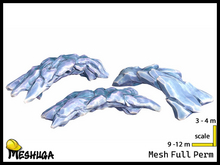Meshuga Landscape Large Frost Ice Bridges FULL PERM MESH