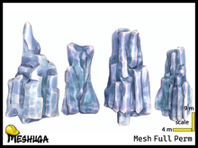 Meshuga Landscape Large Frost Ice Blocks FULL PERM MESH