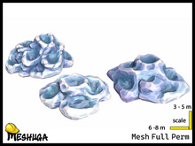 Meshuga Landscape Big Frost Ice Pools FULL PERM MESH