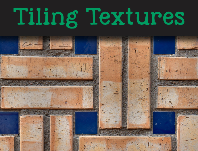 Decorative Crosshatch Brick Wall - Seamless texture