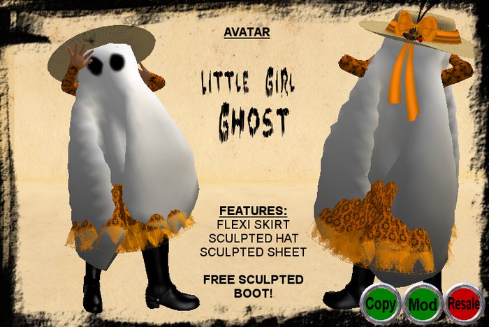 Little Girl Ghost-BOXED