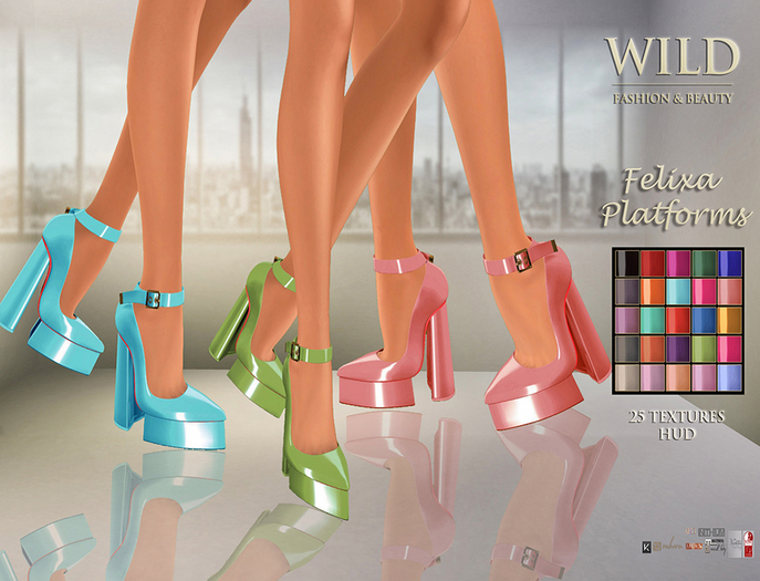 :::WILD:::Fashion Felixa Platforms