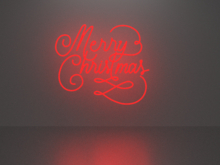 Merry Christmas 5 neon sign Full Permission