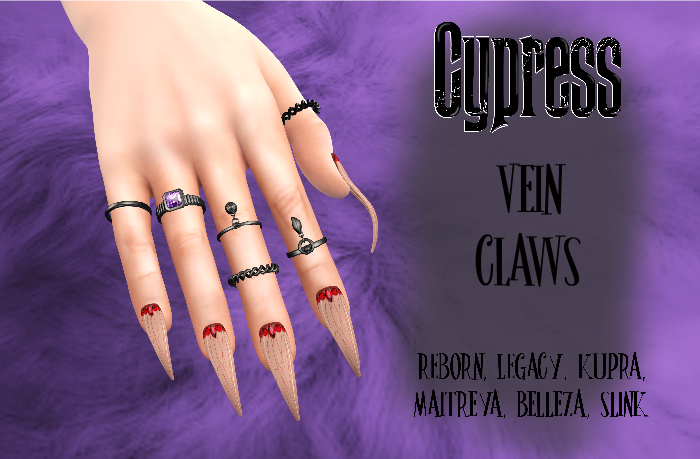 Cypress- Vein Claws 