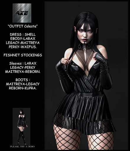 AXE-"OUTFIT Celeste"