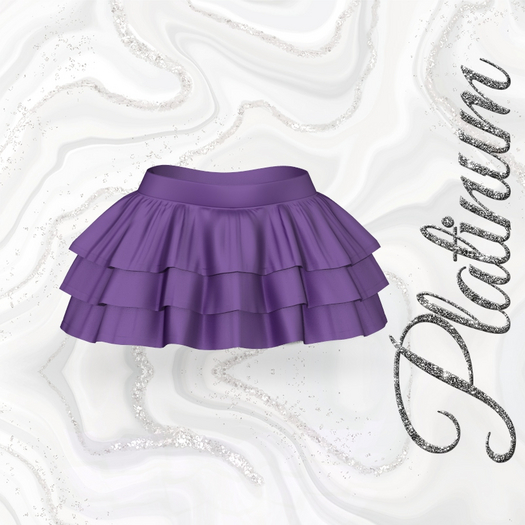 Purple Tier Skirt Reborn