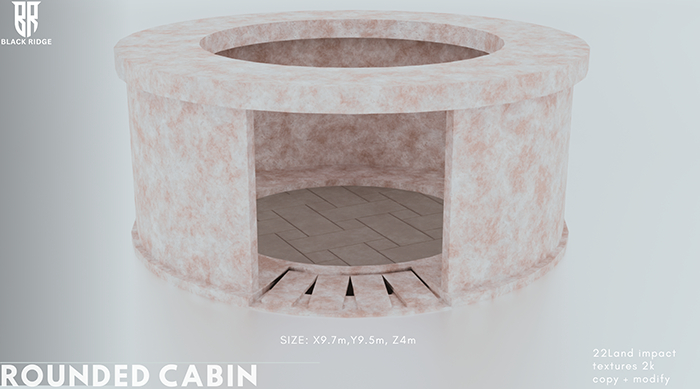 [BR] ROUNDED CABIN - full mesh