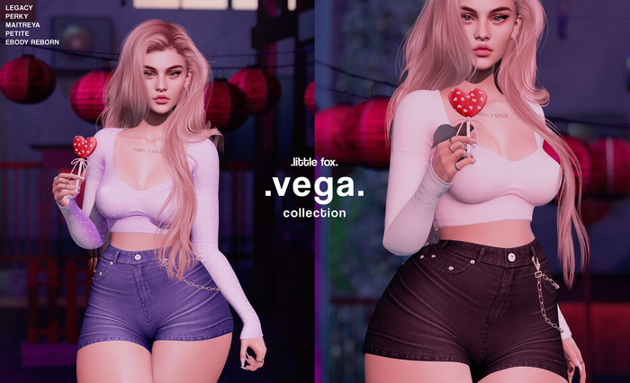 .little fox. - Vega - Cropped top // FULL PACK