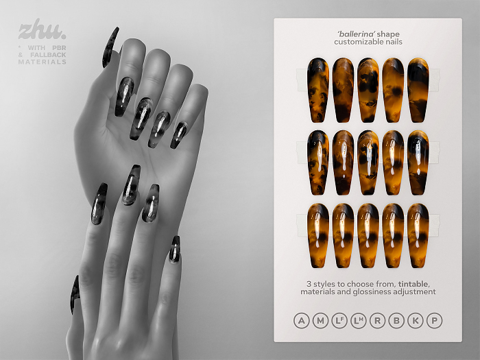 zhu. Tortoise mesh nails DEMO