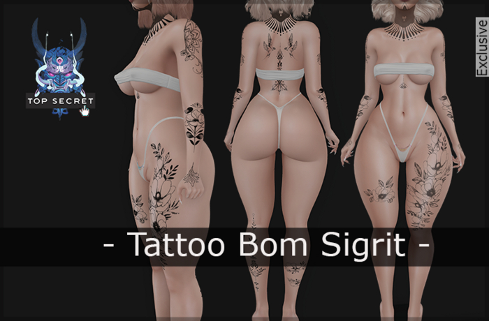 TOPSecret - Tattoo Bom Sigrit