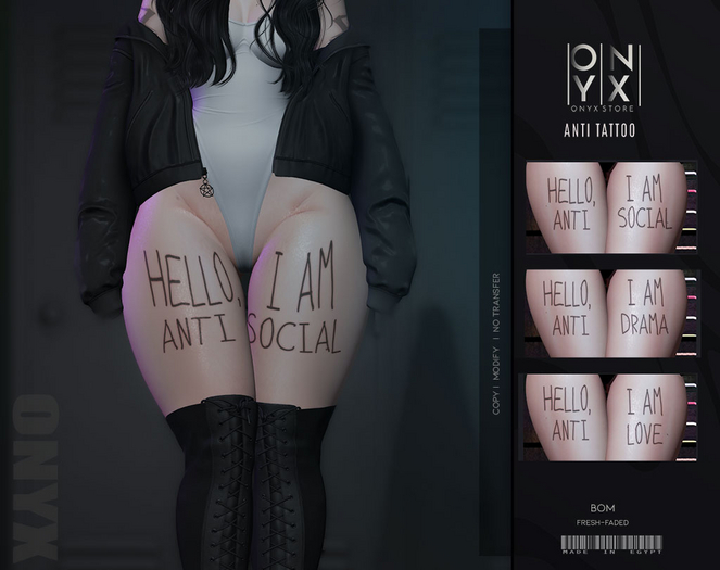 [Onyx] Anti Tattoo