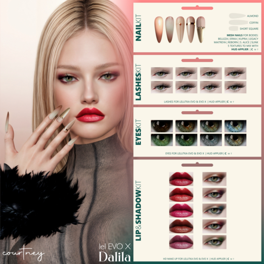 Dalila Courtney  Kit FATPACK