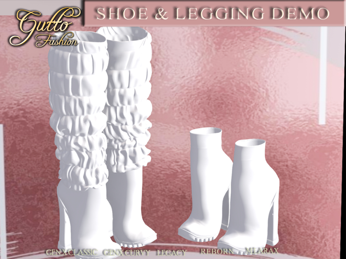 !GUTTO! SHOE & LEGGING DEMO